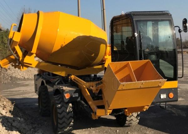 Buy cheap Mini Volumetric Self Loading Concrete Mixer , Automatic Ready Mix Cement Mixer Truck from wholesalers