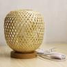 Buy cheap Living Room Bedroom Chinese Style Hand-woven Wood Art Table Lamps(WH-MTB-92) from wholesalers