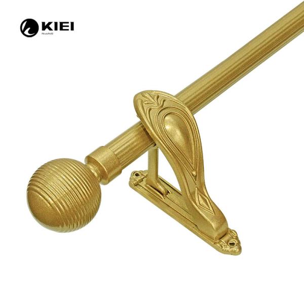 Buy cheap 28MM Metal Pipe Curtain Pole Gold Color For Indoor Decor from wholesalers