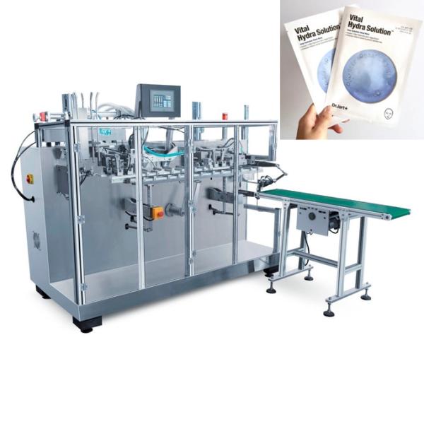 Buy cheap 3 Side Non Woven Facial Mask Making Machine Sealing Packing Touch Screen from wholesalers