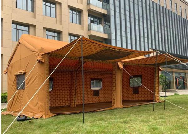 Buy cheap 0.65mm PVC Airtight desert Camping Cube Cabin Inflatable Event Tent from wholesalers