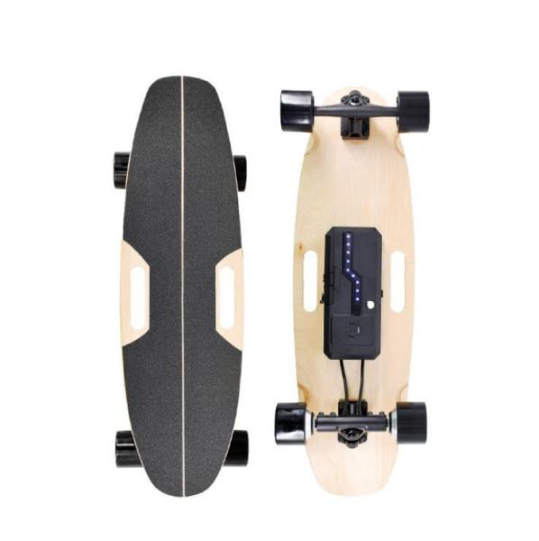 Buy cheap Adults Electric Longboard Deck Skateboard Remote Control Skateboard 700W Hub Motor from wholesalers