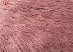 Luxury Pink Shag Plush Faux Fur Fabric 2 Inch Long Pile Soft 950 Gsm Acrylic