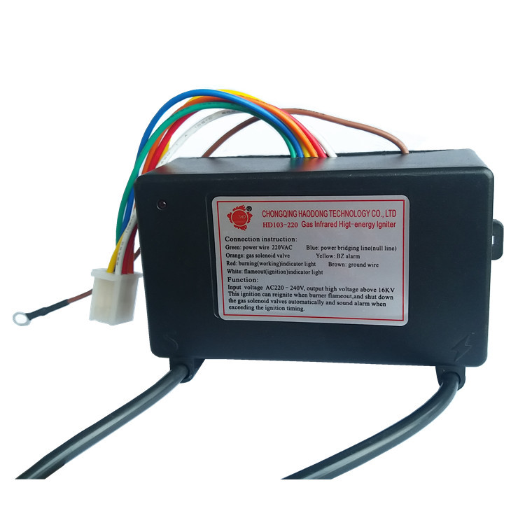 High Energy Electronic Pulse Igniter Industrial Gas Stove Burner Furnace