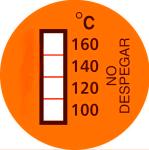 Restaurants Irreversible Temperature Sensitive Labels 100-160℃ For High Temp