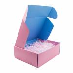Hot Stamping Corrugated Cardboard Box 300gms Paper BSCI For Cosmetic