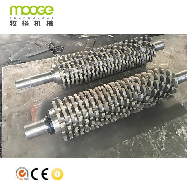 Buy cheap Waste Plastic Auxiliary Machinery PP PE Double Shaft Shredder Machine from wholesalers