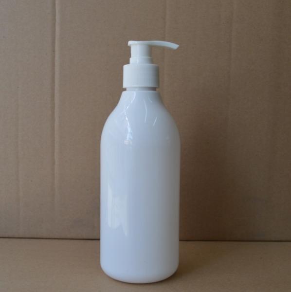 Buy cheap PET 500 ml empty shampoo bottle in white color from wholesalers