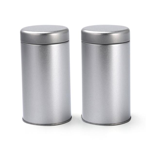Buy cheap Wholesale Empty Tea Tins Loose Leaf Tea Containers Round Metal Containers with Lids from wholesalers