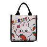 Buy cheap Winnie The Pooh Rubber Stamp Shopping Bag Kiki Titi Cartoon Shoulder Canvas Ladies from wholesalers