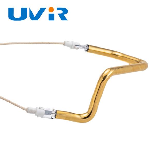 3D Gold Infrared Heating Element Tube 230V 1050W