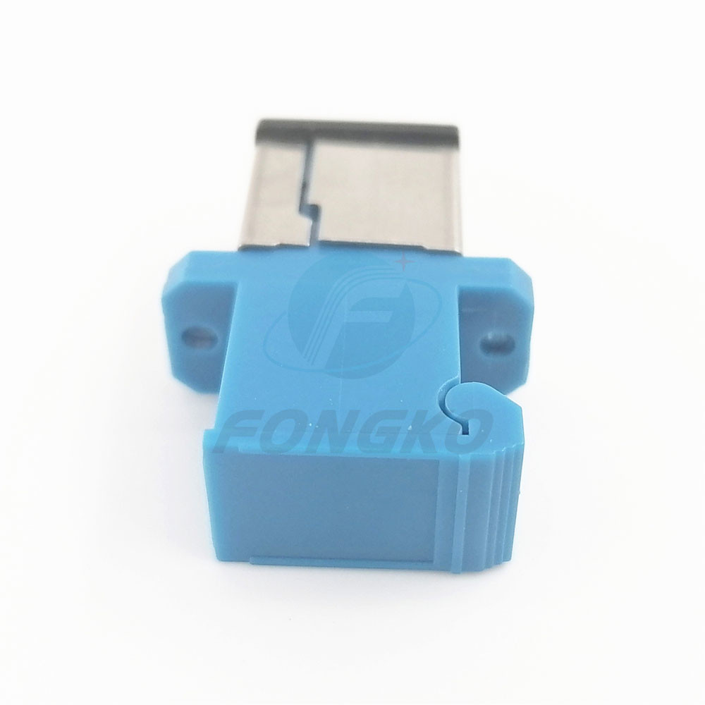 SC UPC Simplex Shutter Fiber Optical Adapter Sc Apc To Sc Upc Adapter