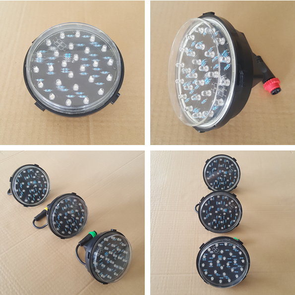 Flip Door Integrated Housing 3-Aspect Body 100MM Body Road Traffic Light Part