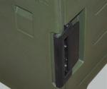 Durable Green 90Litre Front Loading Insulated Food Pan Carrier