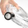 Buy cheap Transparent Round Empty Flint Glass Liquor Wine Whisky Vodka 50ml Capacity for Beverage from wholesalers