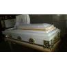 Buy cheap Gold Plastic Casket Accessories American Style Funeral Coffin Fittings from wholesalers