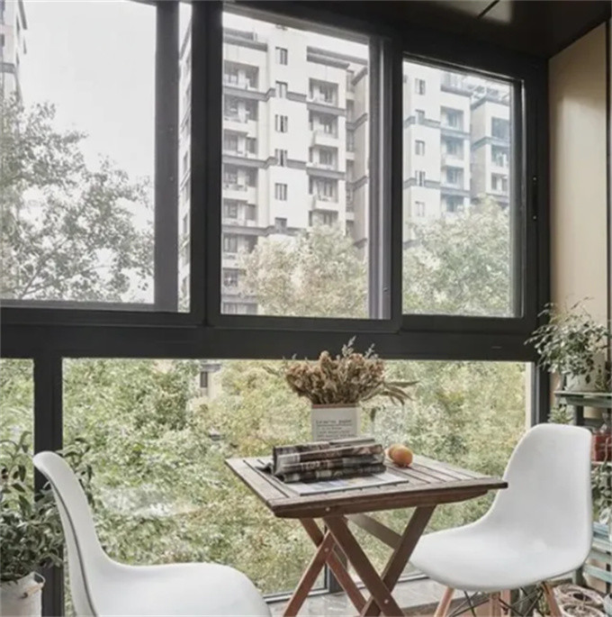 Aluminum Soundproof Sliding Windows with Triplex Glass Upgrade