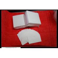 Buy cheap Strong Water Absorption Embossing Sanitary Paper of Virgin Straw Pulp product