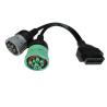 Buy cheap Custom Automotive Wire Harnesses 9P J1939 To 16pin For Heavy Duty Truck from wholesalers