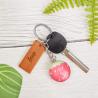 Buy cheap Ecofriendly Bamboo Chip DIY Keychain Bamboo Pendant Wooden Crafts Blank Chips from wholesalers