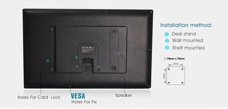 12 Inch Commercial Android Tablet Capacitive Touch Screen With Wide Viewing Angle