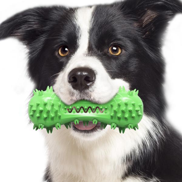 Buy cheap Nontoxic Natural Rubber Bite Resistant Dog Pet Toys Dog Toothbrush Toys 160g from wholesalers