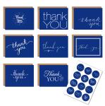 Envelopes Wedding Business Graduation Card Sticker Navy Blue Color
