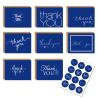 Buy cheap Envelopes Wedding Business Graduation Card Sticker Navy Blue Color from wholesalers