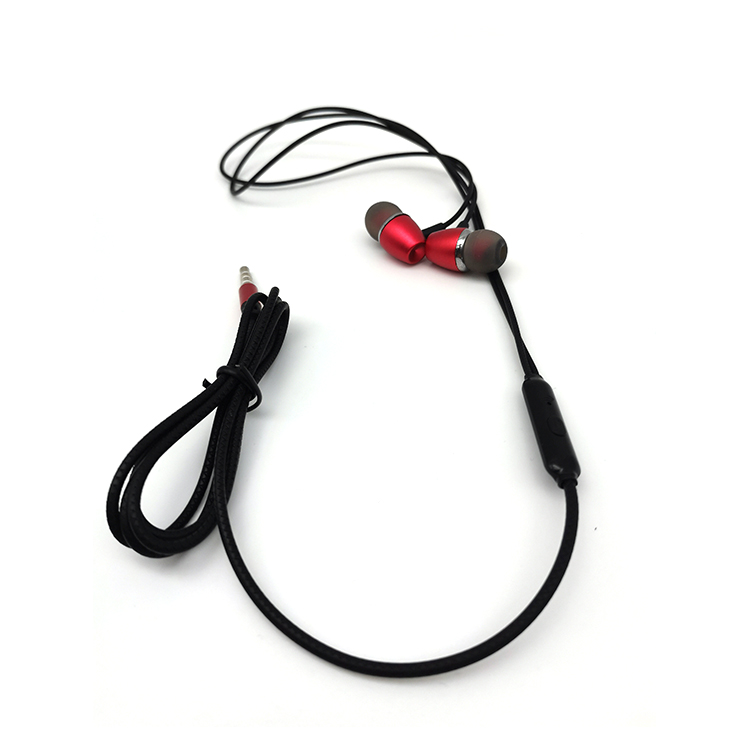 Bass Subwoofer Stereo Gaming Wired Earphones ABS Corded Earbuds With Microphone