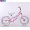 Buy cheap Aluminum Plastic 2 Wheel Bicycle With No Pedals 12 Inch from wholesalers