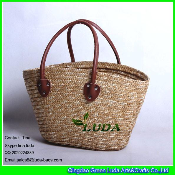 Buy cheap LUDA summer holiday wheat straw beach tote bag 2016 from wholesalers