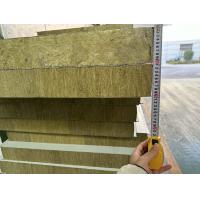 Buy cheap PPGI Color Steel Sandwich Panel Fireproof Rock Wool Foam Composite Steel Plate product