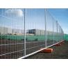 Buy cheap Outdoor 2400mm Wide Temporary Steel Fencing Corrosion Resistant from wholesalers