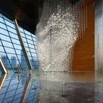 Chrome Steel E12 Hotel Lobby Chandelier