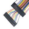 Buy cheap Flat Rainbow Ribbon Cable , 1.27mm Dupont Ribbon Cable 20 Pins from wholesalers