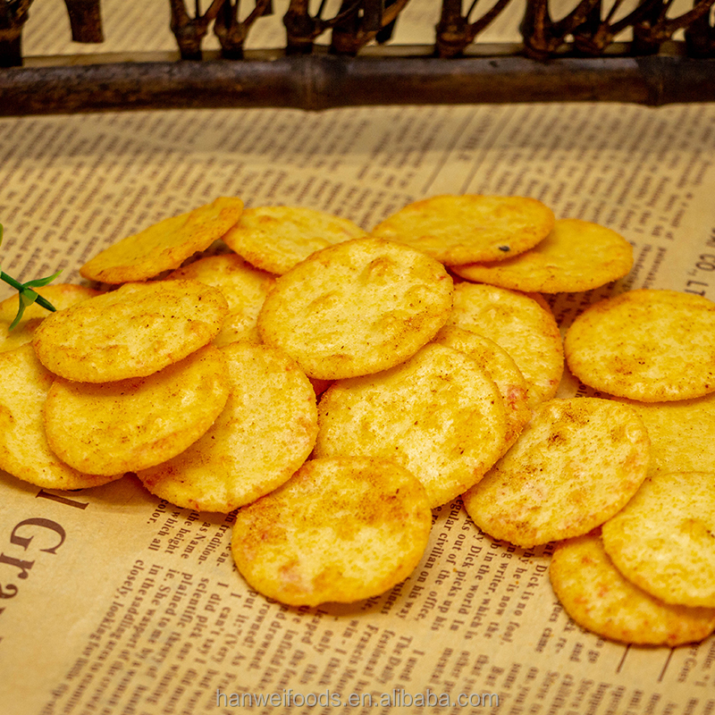 Chinese Traditional Snacks Cracker Chips Puffed Food Rice Cake Crisp Cookies (Guoba)