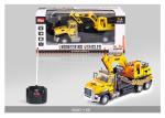27 MHz Frequency Mini RC Remote Control Excavator Toy For Kids Role Play