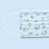 Buy cheap Blue Printed Anti Virus Disposable Mask 3 Ply Dust Mask Haze Proof For Children from wholesalers