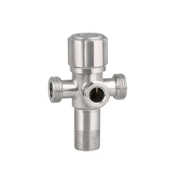 Buy cheap Sanitary Fitting 3 Way Angle Valve For Shower Stainless Steel from wholesalers