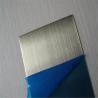 Buy cheap 304 Stainless Steel Decorative Plate Hairline Green Bronze Plating Color Sheet with Film 7c PVC from wholesalers
