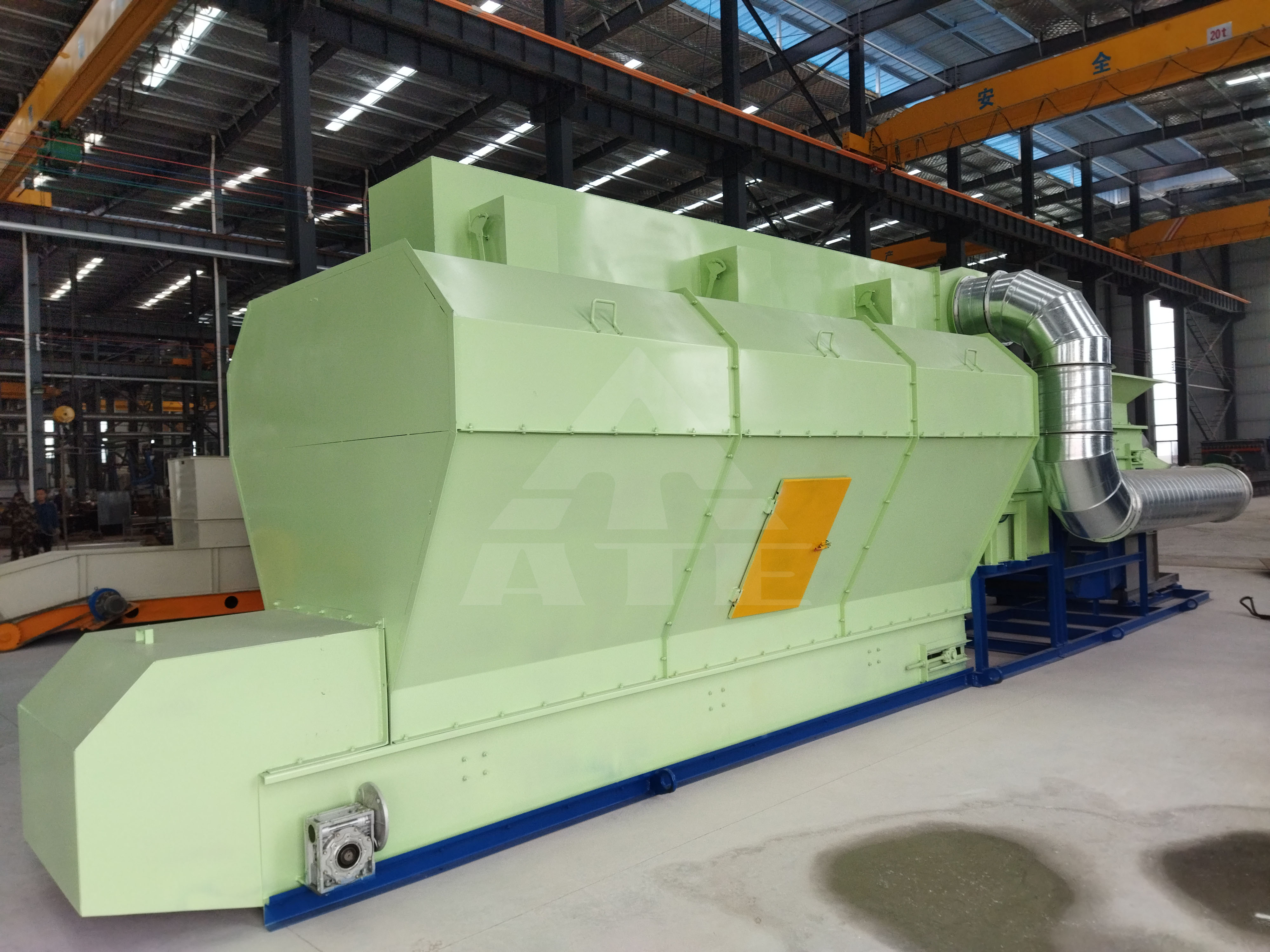Conveyor Belt Waste Sorting Machine Municipal Waste Air Separator
