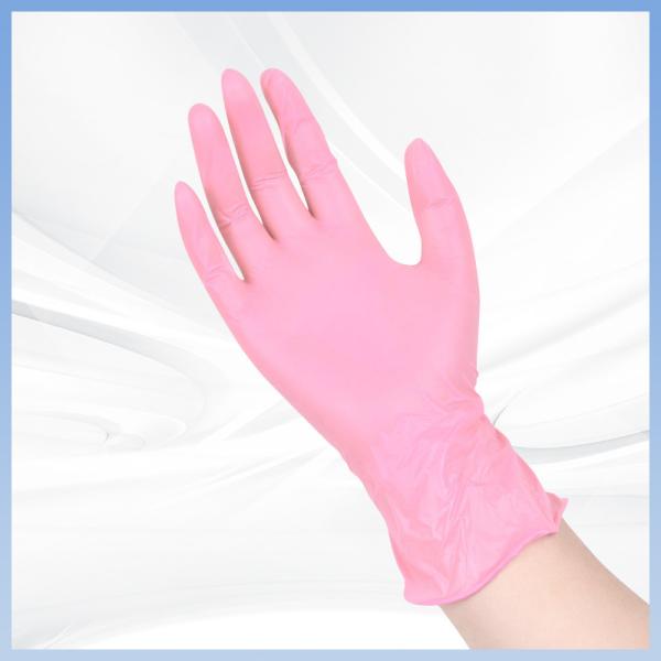 Buy cheap 7mil 8 Mil Nitrile Disposable Gloves Recyclable Nitrile Safety Gloves from wholesalers