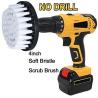 Buy cheap 4inch Soft White Bristle Scrub Brush Electric Cleaning Brush For Drill from wholesalers