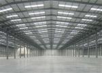 Earthquake Proof Steel Structure Workshop With Insulation Color Steel Sheet