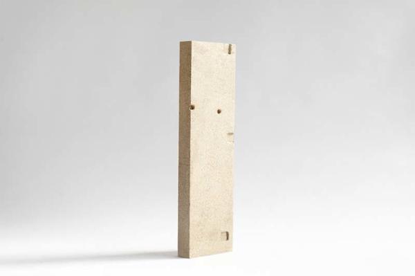 Fireplace Vermiculite Ceramic Fire Board , Stove High Temperature Insulation