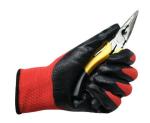 Waterproof Nitrile Palm Coated Gloves Nitrile Dipped Gloves Size 8 - Size 11