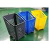 Buy cheap Multipurpose Supermarket Shopping Basket Drawstring Pulley Plastic Shopping Basket from wholesalers