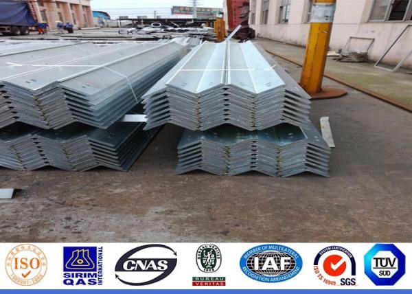 Buy cheap 8ft - 23ft Galvanized Angle Steel Steel Angle Channel Electric Power Tower Accessories from wholesalers