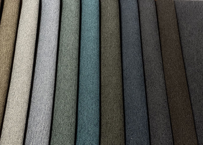 400gsm Textured Velvet Upholstery Fabric Heavyweight Polyester Blend Fabric