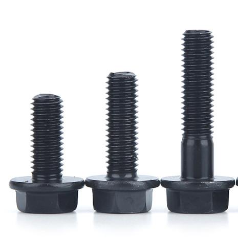 Buy cheap JIS IFI Standard Grade 2 5 8 Black Steel Bolts Flanged Hex Head Bolt from wholesalers